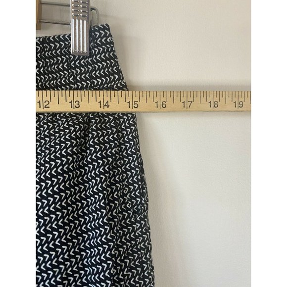 Dana Buchman Womens Wide Leg Black White Summer Capris Size Large L - Picture 5 of 7